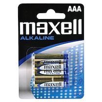 Baterie alkalické Maxell LR03-AAA 4ks