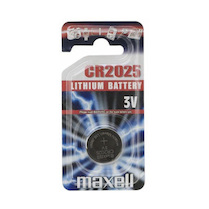Baterie knoflíková CR2025 3V Lithium 1ks