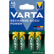 Baterie Varta nabíjecí přednabité AA(1,2V) 2500mAh Power 4ks