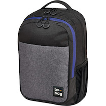 Batoh be.bag be.clever Black&amp;Grey Melange