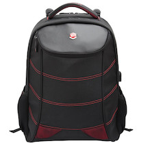 Batoh herní Bestlife Snake Eey 17" černočervený