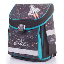 Batoh školní anatomický Premium Flexi Raketoplán