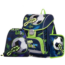 Batoh školní anatomický Premium Fotbal sada