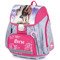 Batoh školní anatomický Premium Kůň