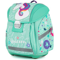 Batoh školní anatomický Premium Light Unicorn Iconic