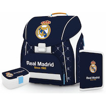 Batoh školní anatomický Premium Real Madrid sada