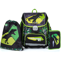 Batoh školní anatomický Premium T-Rex sada