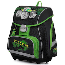 Batoh školní anatomický Premium Traktor