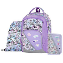 Batoh školní Oxy Go Funny Girl sada