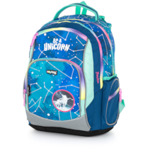 Batoh školní Oxy Go Unicorn pattern