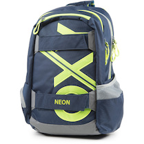 Batoh studentský Oxy Sport Blue Line Green