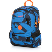 Batoh studentský Oxy Sport Blue Shapes
