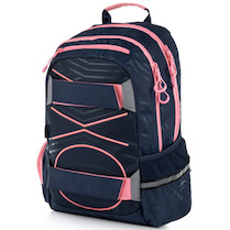 Batoh studentský Oxy Sport Pastel Line Pink