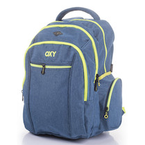 Batoh studentský Oxy Two Menthol modrý