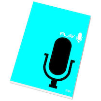 Blok poznámkový lepený A4 čistý