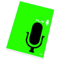 Blok poznámkový lepený A4 čtvereček