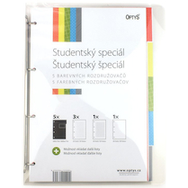 Blok studentský speciál A4 5x20 listů