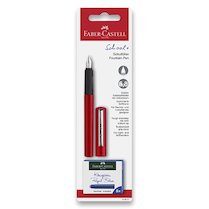 Bombičkové pero Faber Castell červené