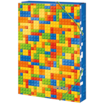 Box na sešity A4 Bricks