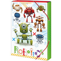 Box na sešity A4 Robotics