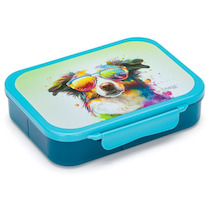 Box na svačinu přihrádkami crazy animals Pes