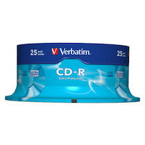 CD-R Verbatim DataLife 700MB 52x cake box 25ks