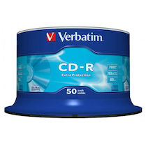 CD-R Verbatim DataLife 700MB 52x cake box 50ks