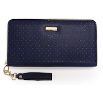 Dámská peněženka velká Blue triangles