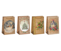 Dárková taška papírová 10 x 16 cm mix motivů