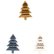 Dekorace stromek 24ks 2cm mix