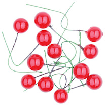 Dekorační ovoce Cesmína 15mm červená