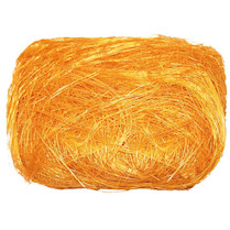 Dekorační sisal oranžový 30g