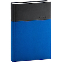 Denní diář Dado 2023 modročerný 15×21cm