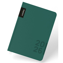 Denní diář VERDE A5 zelený