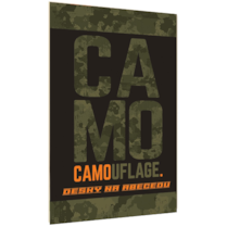 Desky na abecedu Camo