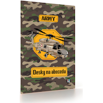 Desky na abecedu Helikoptéra