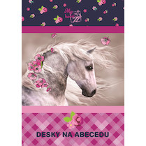 Desky na abecedu Kůň 2017