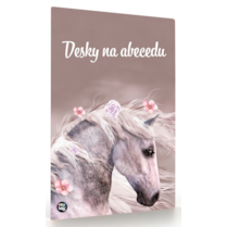 Desky na abecedu Kůň romantic