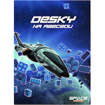 Desky na abecedu Space