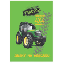 Desky na abecedu Traktor