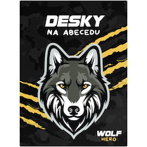 Desky na abecedu Vlk