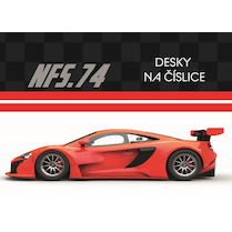 Desky na číslice Auto 2020