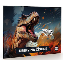 Desky na číslice Dino
