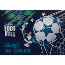 Desky na číslice Fotbal