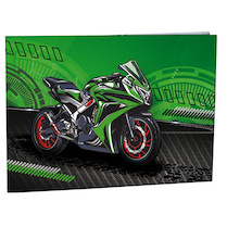 Desky na číslice Moto Race
