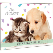 Desky na číslice Mazlíčci 2020