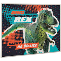 Desky na číslice Premium Dinosaurus