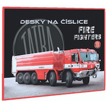 Desky na číslice Tatra - hasiči