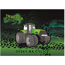 Desky na číslice Traktor