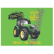 Desky na číslice Traktor